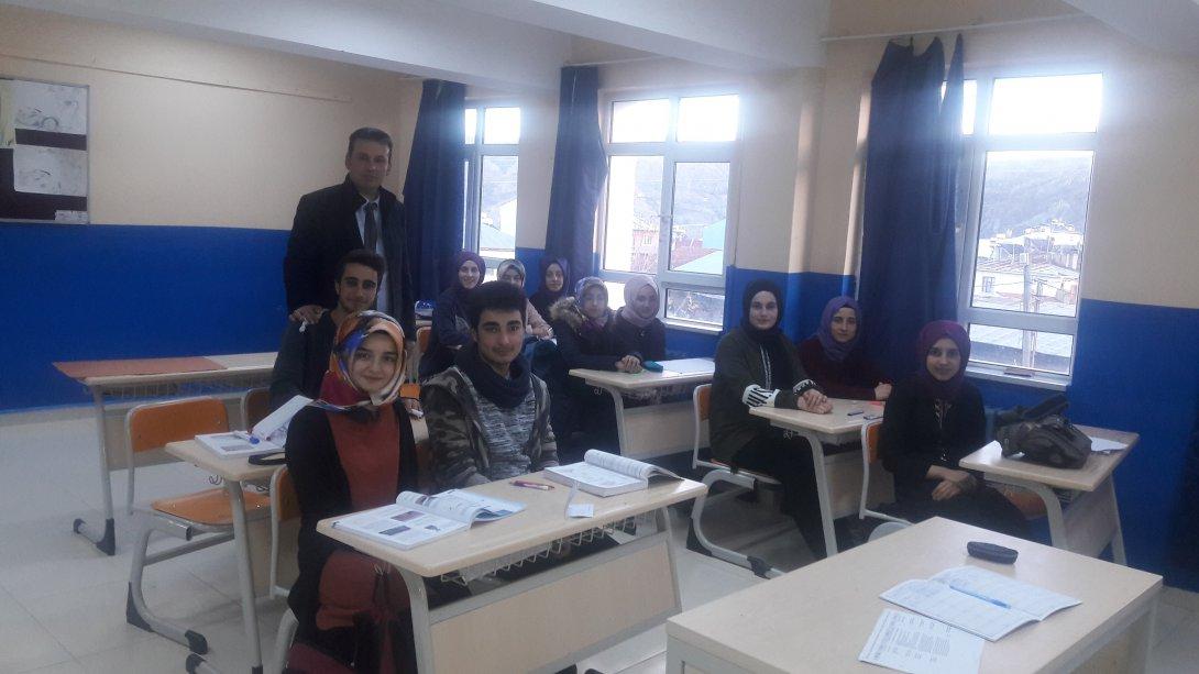 İlçe Milli Eğitim Müdürümüz Halil İbrahim TAKCI DYK Kurslarını Ziyaret etti.