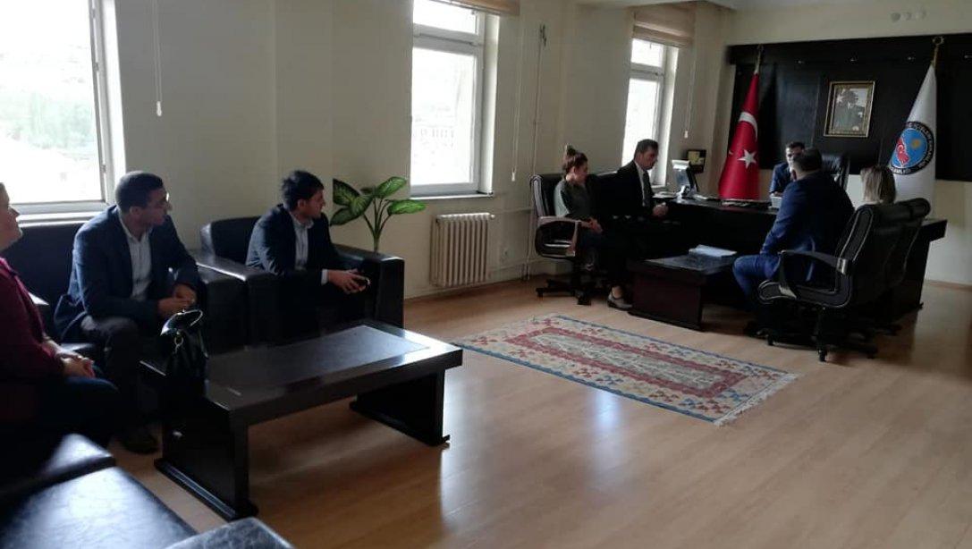 Kaymakam Sayın Hacı Kerim Meral Başkanlığında Müdürler toplantısı yapıldı.