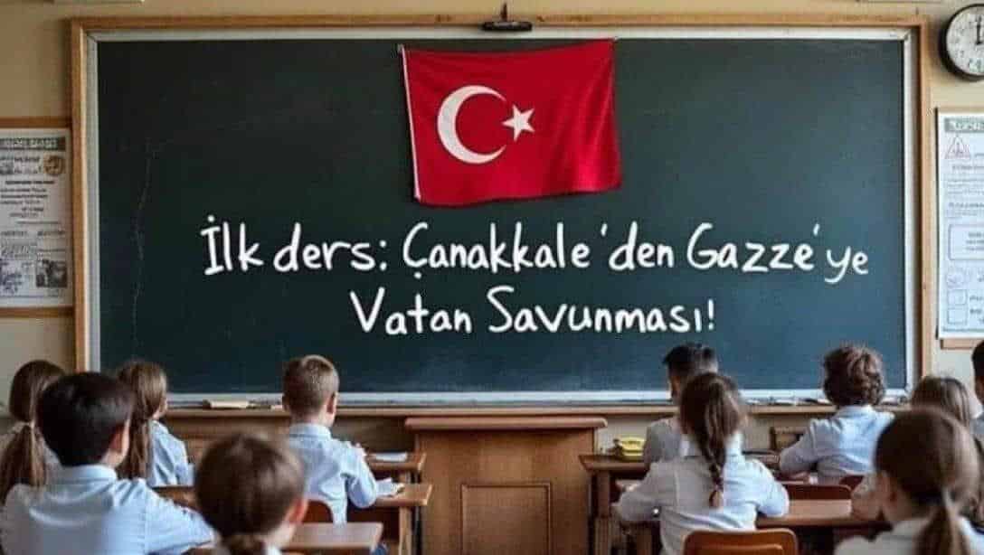 Çanakkale'den Gazze'ye Bağımsızlık Ruhu ve Vatan Sevgisi